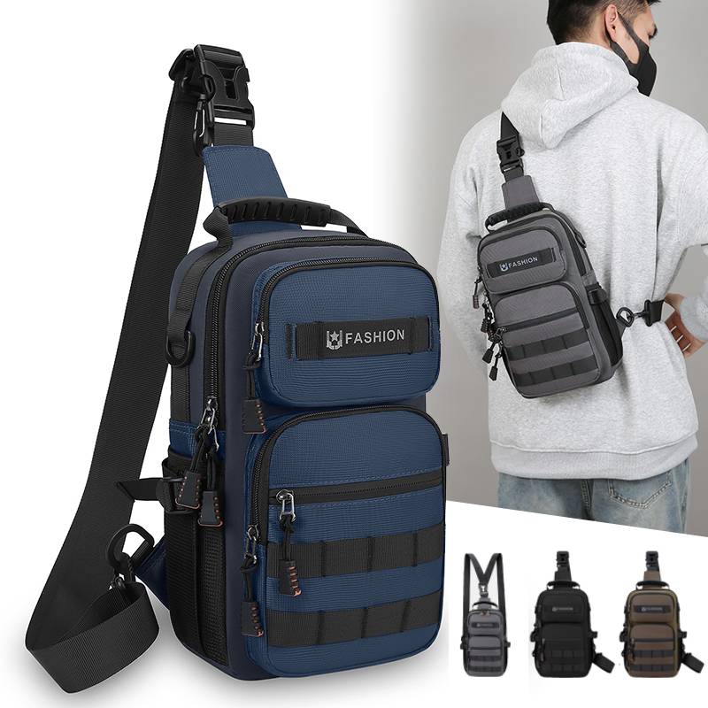 Cycling Backpack - Hiking Chest Bag Travel Multifunctional Molle