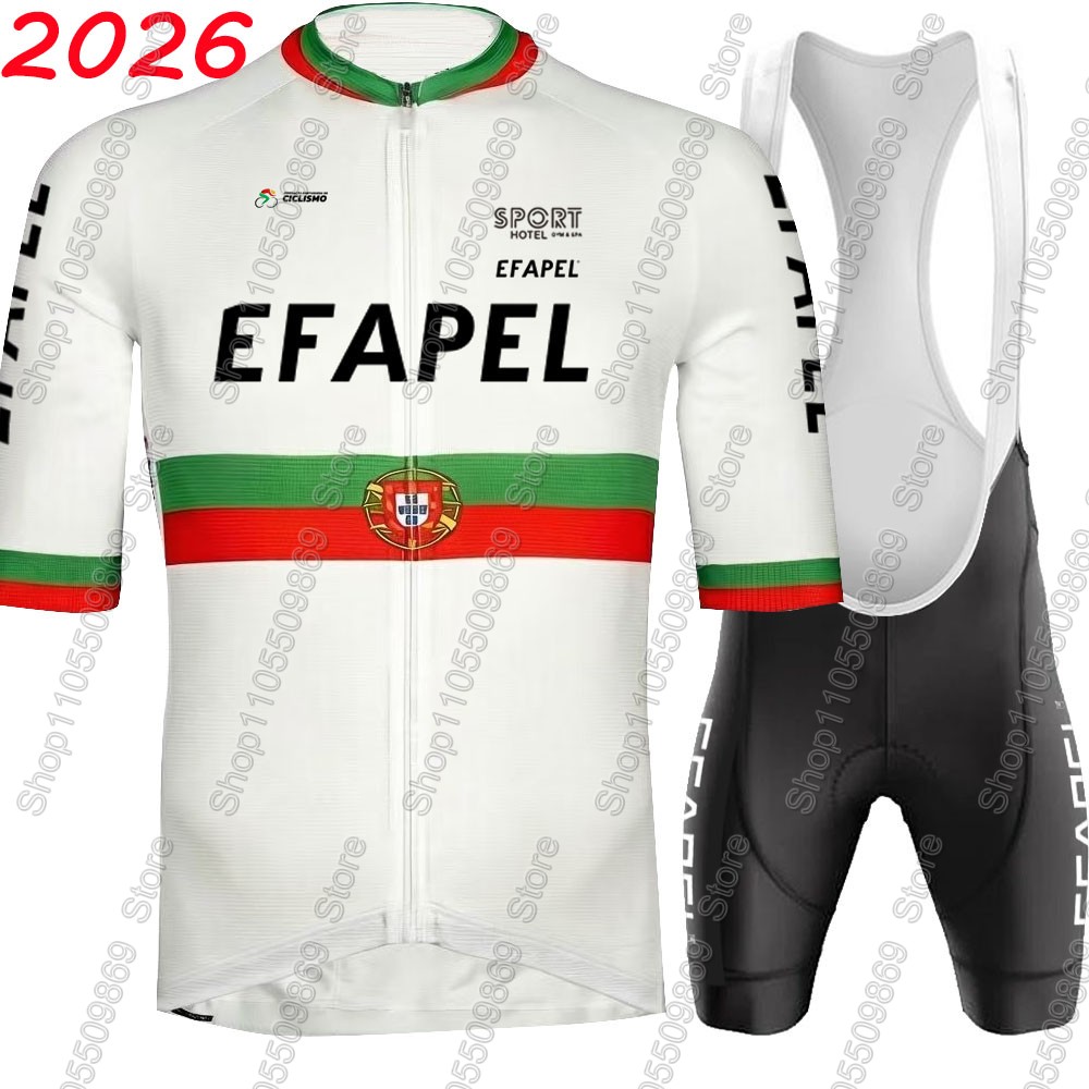 Cycling Gear Logo - Portugal 2026 Efapel Team Cycling Jersey