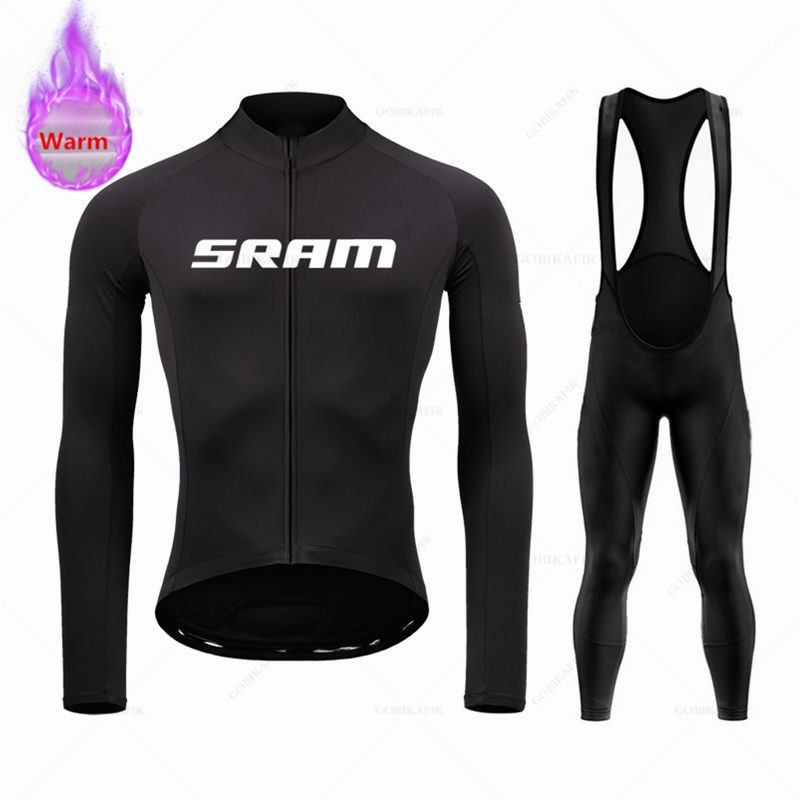 Cycling Gear Logo - Sram Team Winter Long Sleeve Thermal