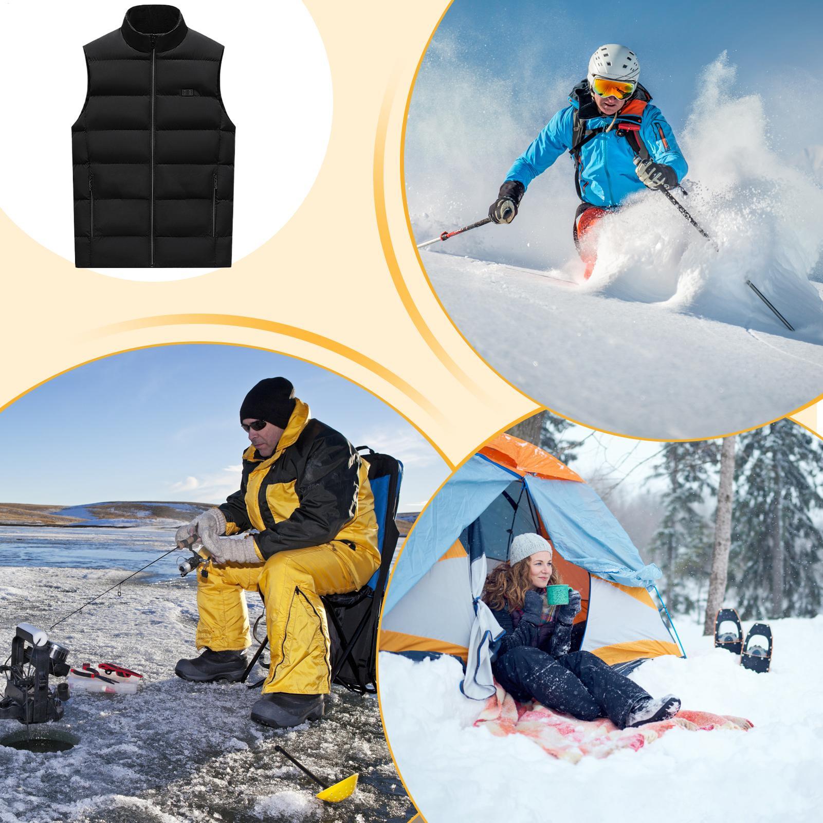 Winter Heated Vest Warm USB El - đánh giá và giá Cycling Gear Must Haves