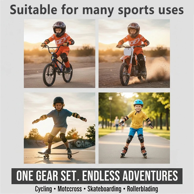 Anti-Fall Kids Knee Elbow Pads - đánh giá và giá Cyclocross Gearing