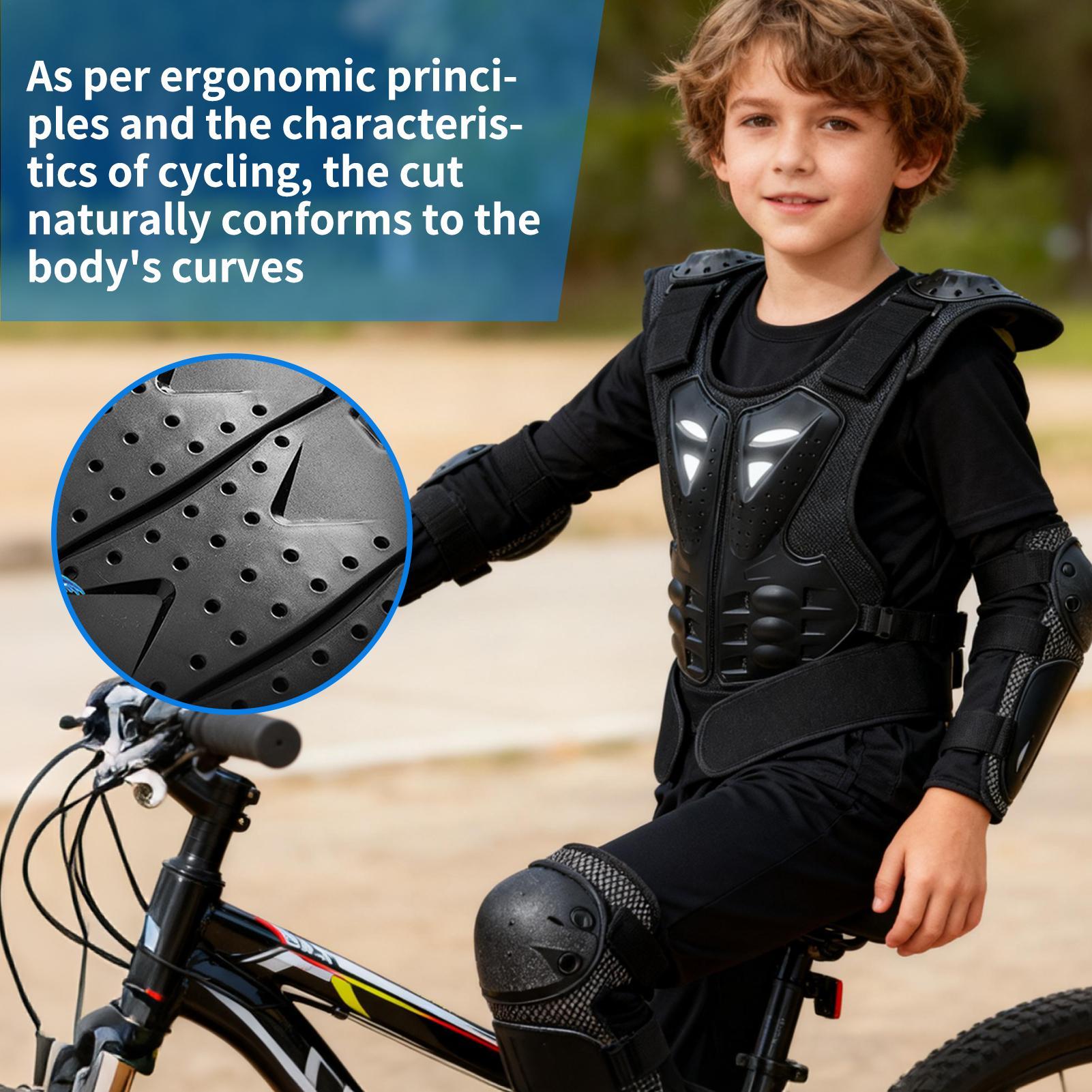 Youth Motocross Gear Chest Pro - đánh giá và giá Youth Cycling Gear