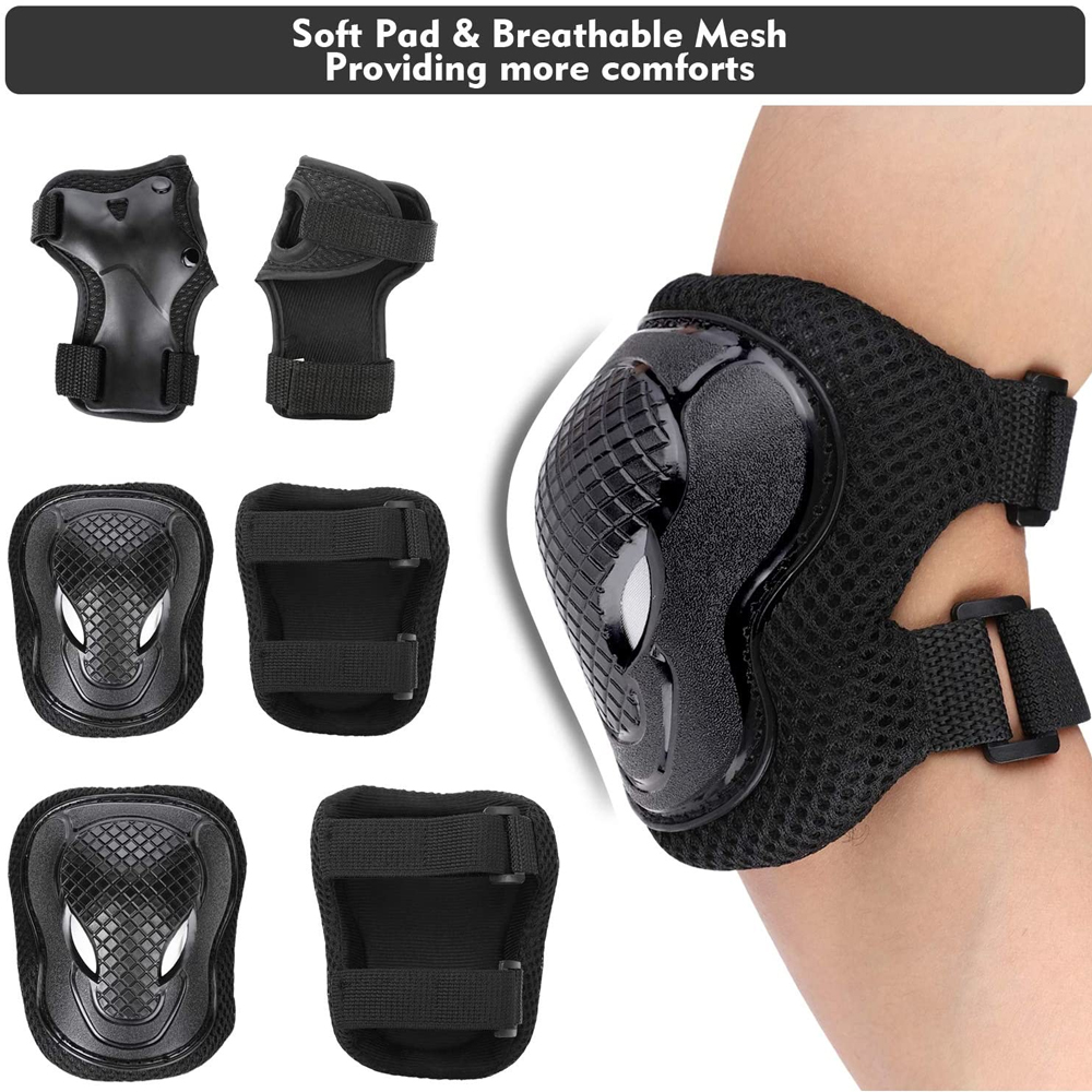 6Pcs Kids Knee Pads & Elbow Pa - đánh giá và giá Youth Cycling Gear
