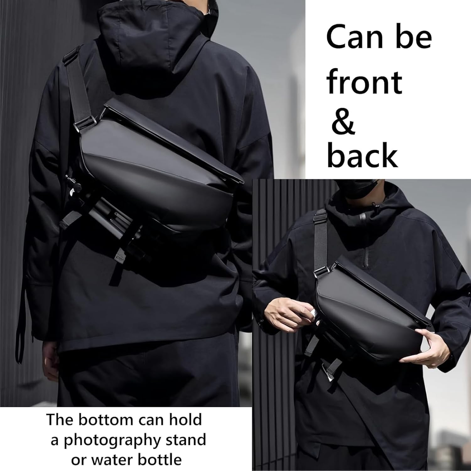 Large Anti-Theft Crossbody Bag - đánh giá và giá Cycling Backpack
