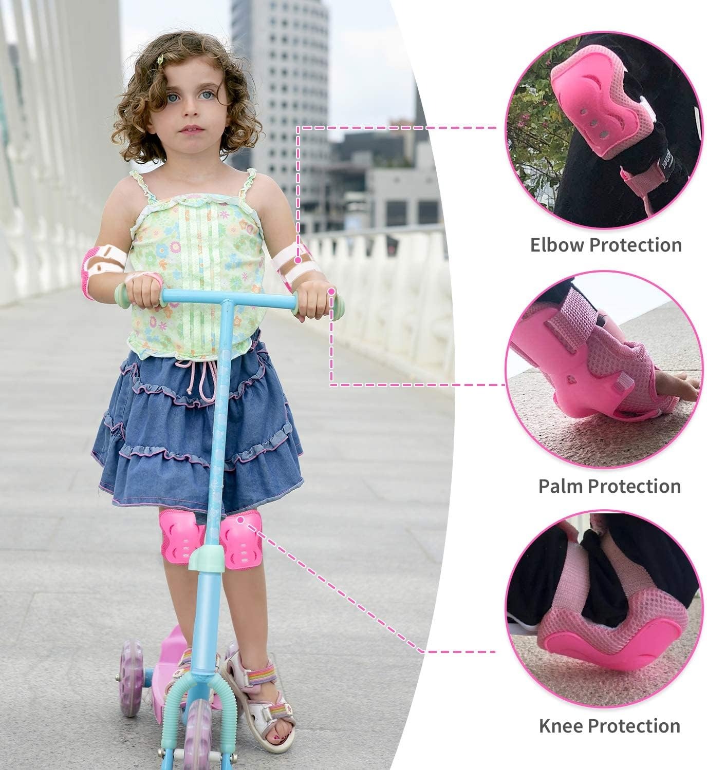 6Pcs Youth/Kids Knee Pads Elbo - đánh giá và giá Youth Cycling Gear