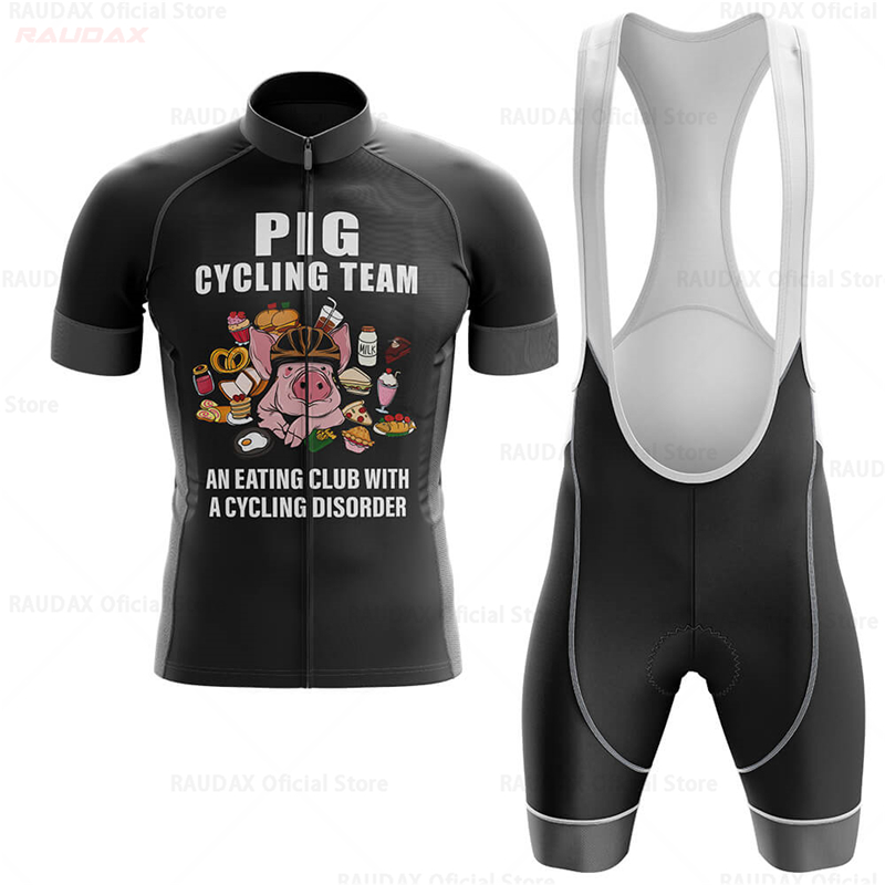 Men's Funny Pig Cartoon Anime  - đánh giá và giá Cycling Gear For Sale