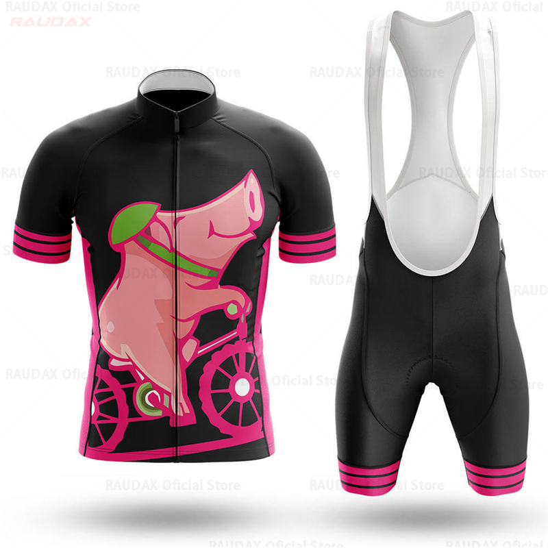 Men's Funny Pig Cartoon Anime  - đánh giá và giá Cycling Gear For Sale