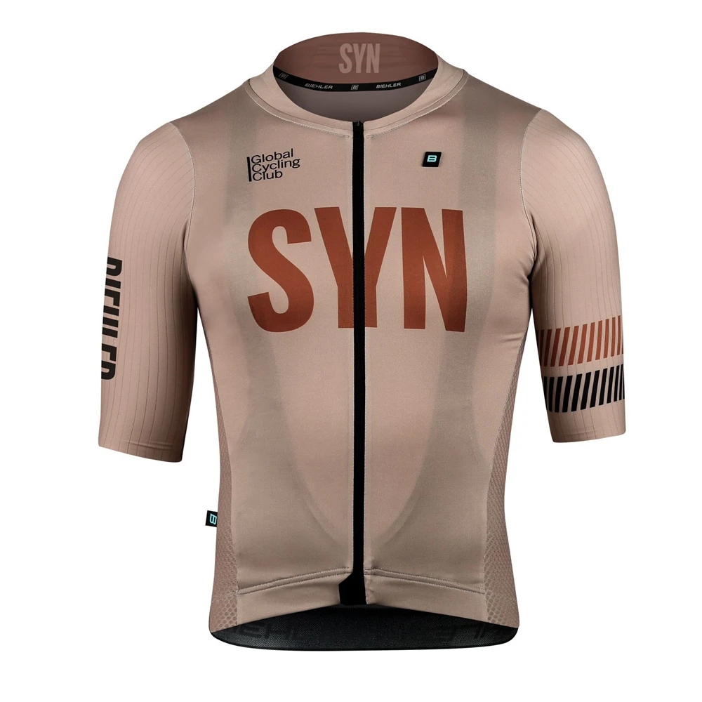 SYN Brown Cycling Clothing men - đánh giá và giá Cycling Gear Logo