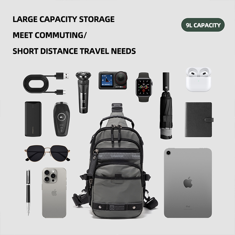 VOLUNTEER 9L Men's Sports Cros - đánh giá và giá Cycling Backpack