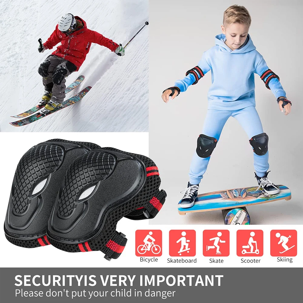 6PCS Youth/Kids Knee Pads Elbo - đánh giá và giá Youth Cycling Gear