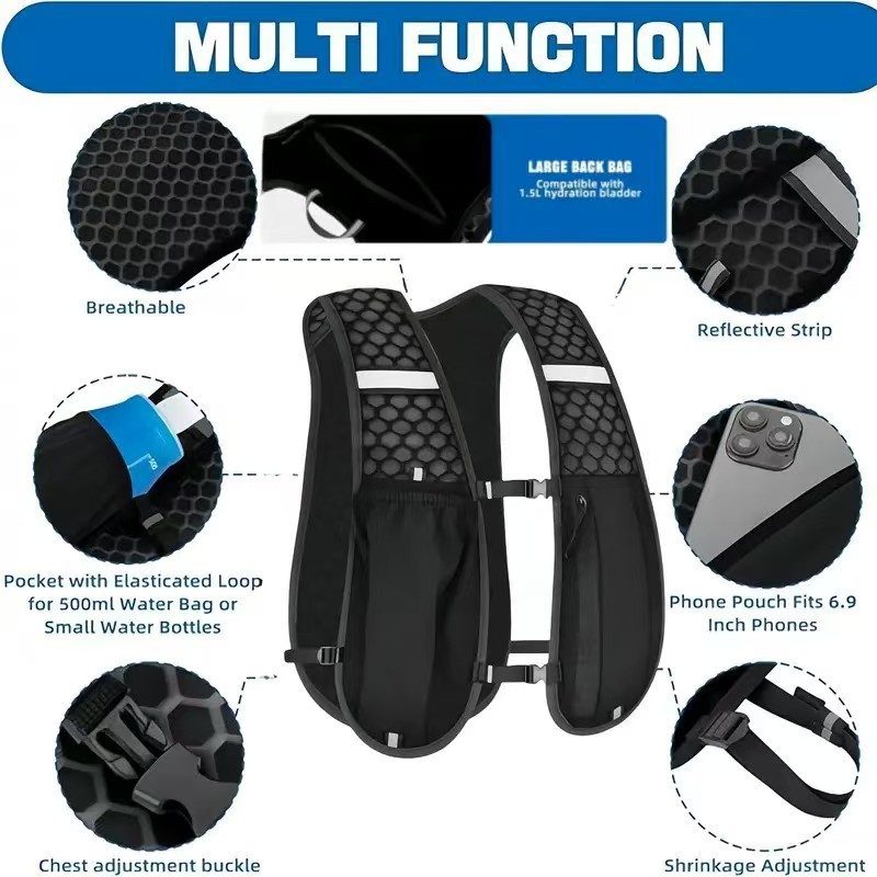 Running Hydration Vest for Wom - đánh giá và giá Cycling Backpack