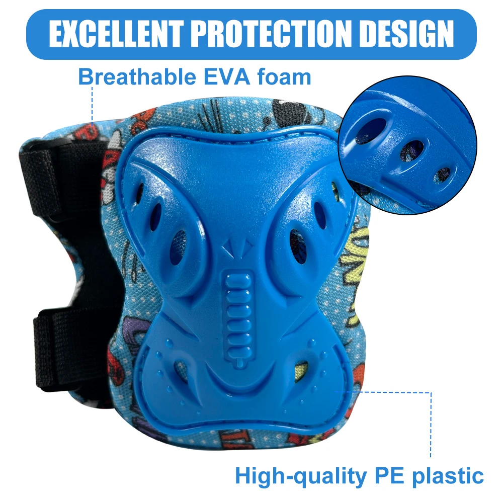 6Pcs Kids 3-12 Years Knee Elbo - đánh giá và giá Cycling Gear Of The Year