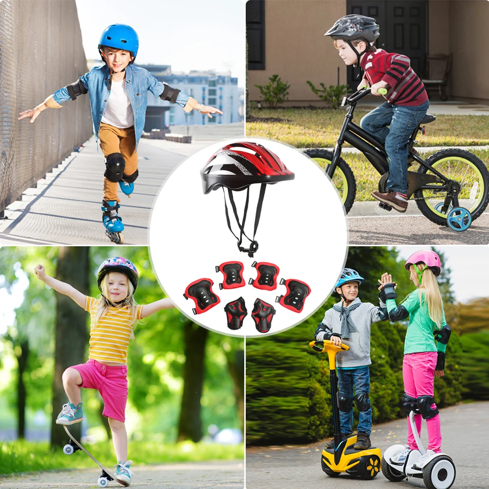 7Pcs Bicycle Sport Protective  - đánh giá và giá Cycling Gear Of The Year
