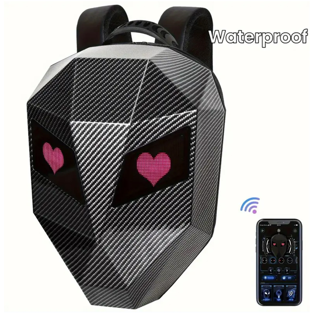 LED Backpack For Man PVC Hard  - đánh giá và giá Cycling Backpack