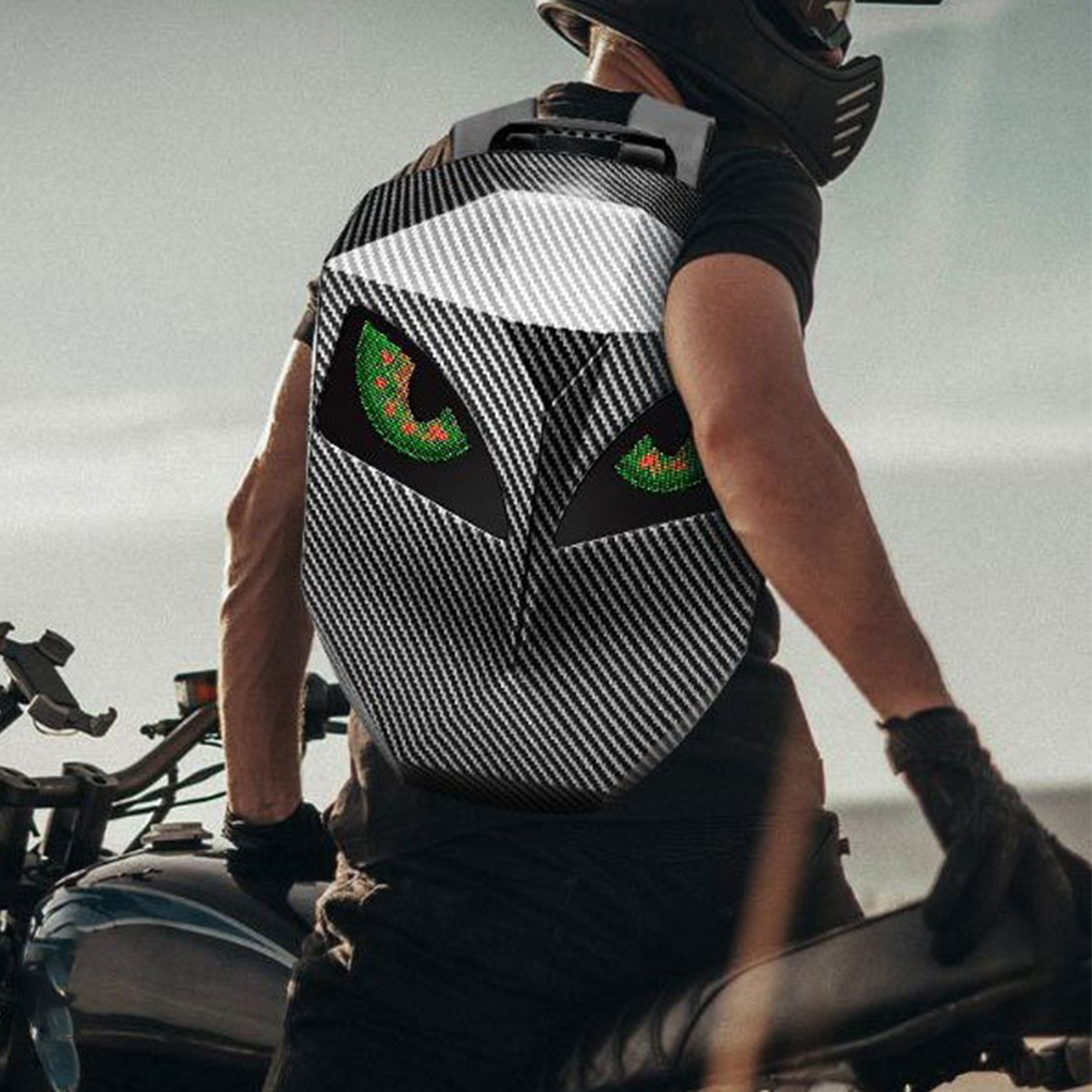 LED Backpack For Man PVC Hard  - đánh giá và giá Cycling Backpack