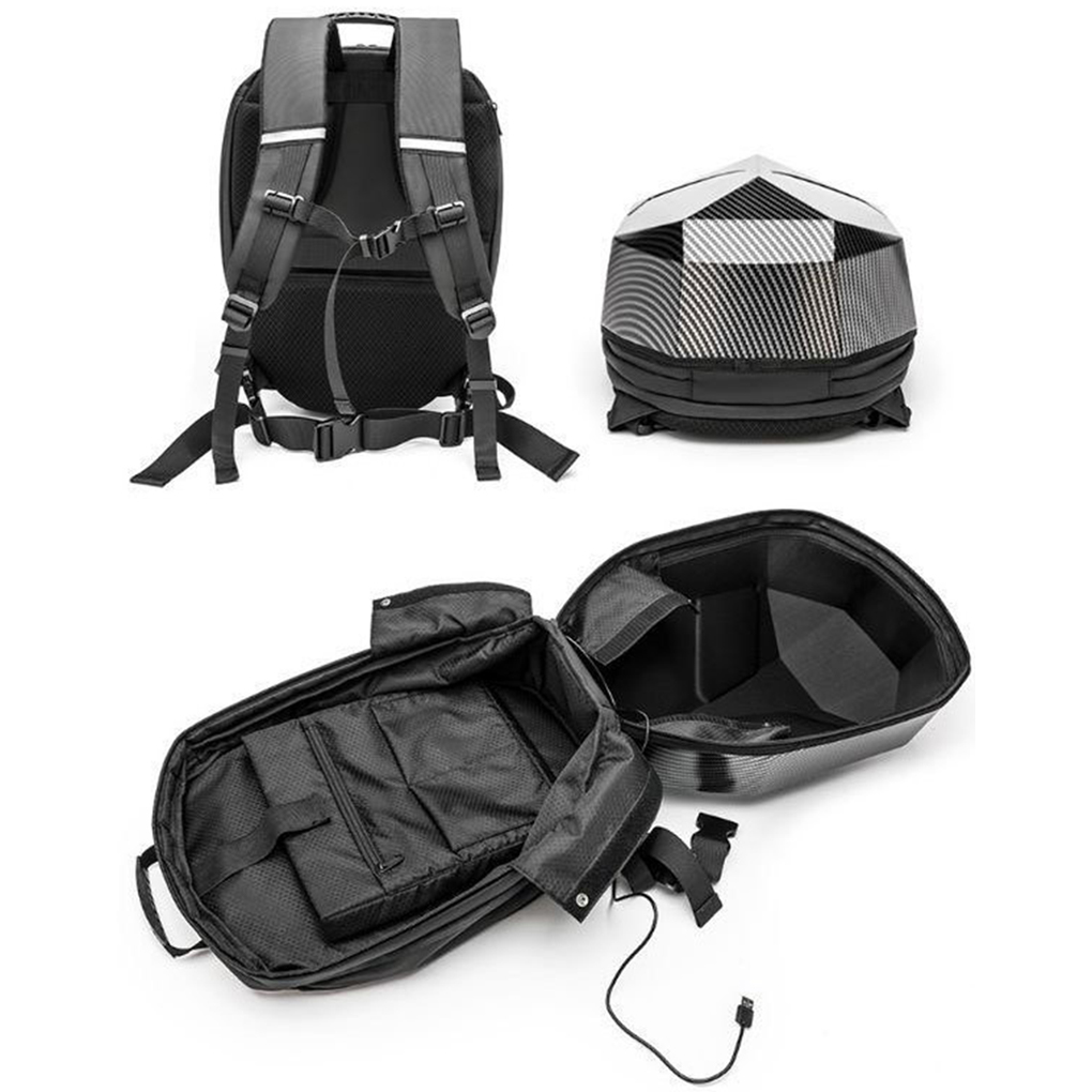 LED Backpack For Man PVC Hard  - đánh giá và giá Cycling Backpack