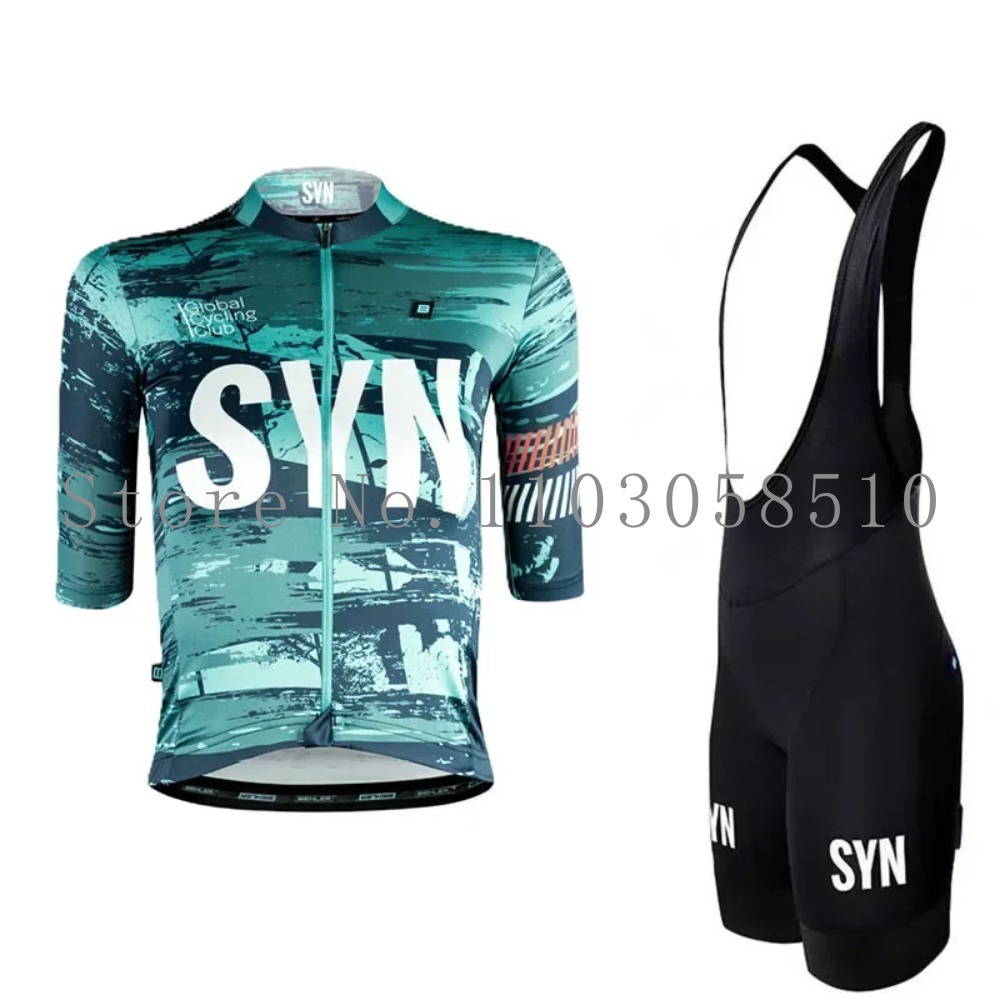 SYN Jersey Men's Bib Sponge Cu - đánh giá và giá Cycling Gear Logo