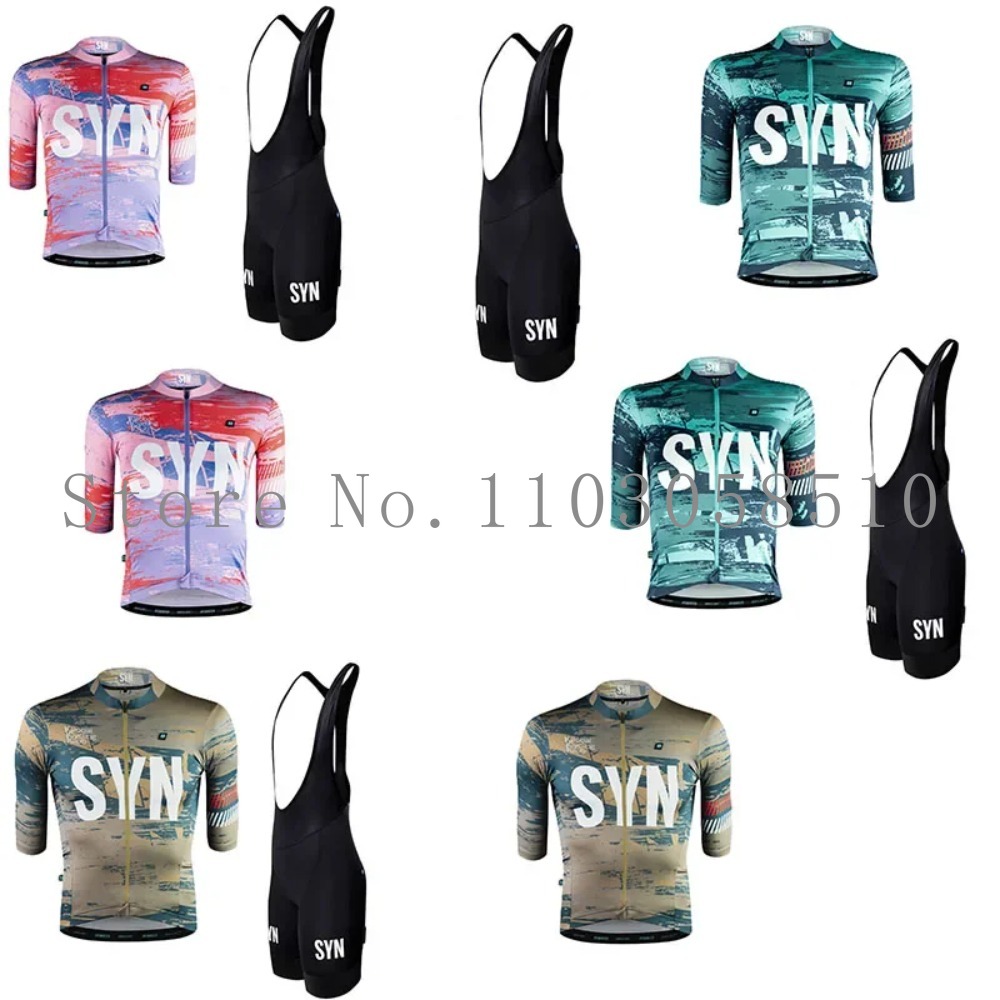 SYN Jersey Men's Bib Sponge Cu - đánh giá và giá Cycling Gear Logo