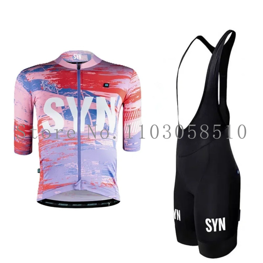 SYN Jersey Men's Bib Sponge Cu - đánh giá và giá Cycling Gear Logo